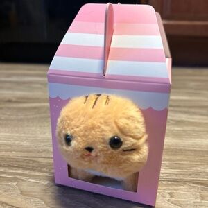 Maid cafe themed makeup lotion buttons cosmetic candle sticker anime plush box